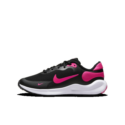 Nike Revolution 7 hardloopschoenen voor kids (straat) - Zwart