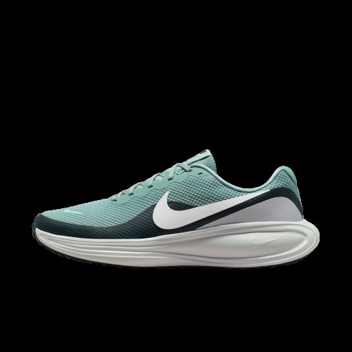 Nike Revolution 8 hardloopschoenen voor heren (straat) - Groen