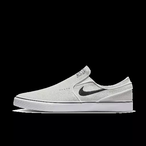 Nike SB Janoski+ Slip skateschoenen - Wit
