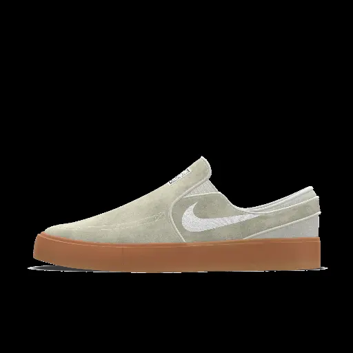 Nike SB Zoom Janoski Slip By You custom skateschoenen voor dames - Wit