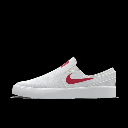 Nike SB Zoom Janoski Slip By You custom skateschoenen voor heren - Wit