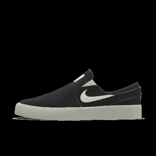 Nike SB Zoom Janoski Slip By You custom skateschoenen voor heren - Zwart