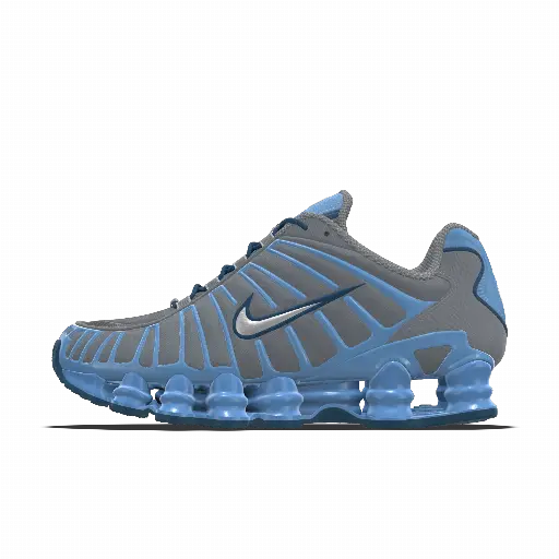 Nike Shox TL By You custom herenschoenen - Blauw