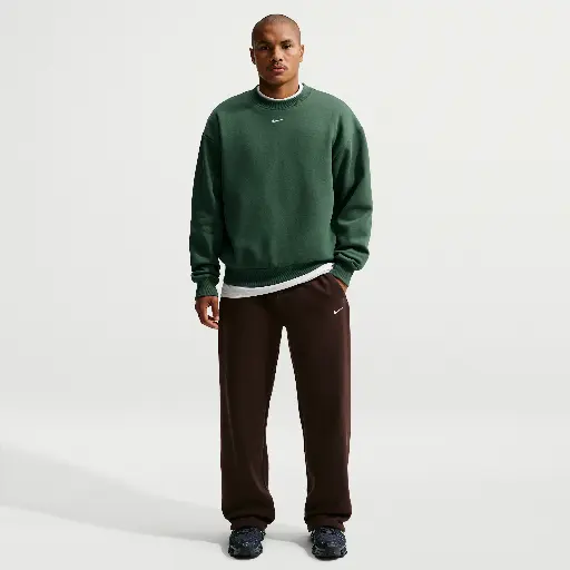 Nike Solo Fleece bungeebroek voor heren - Bruin