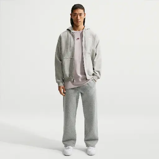 Nike Solo Fleece bungeebroek voor heren - Grijs
