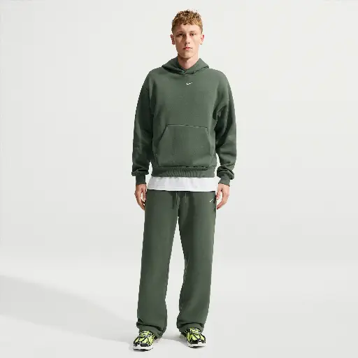 Nike Solo Fleece bungeebroek voor heren - Groen