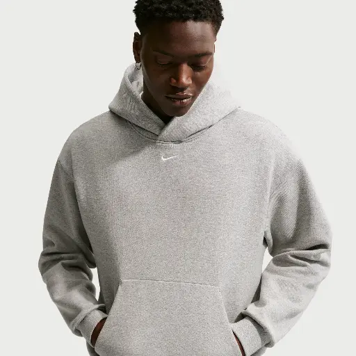 Nike Solo Fleece herenhoodie - Grijs