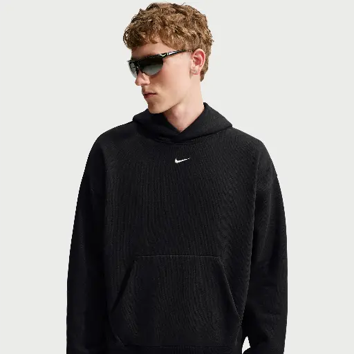 Nike Solo Fleece herenhoodie - Zwart