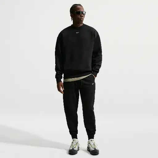 Nike Solo Fleece herenjoggingbroek - Zwart