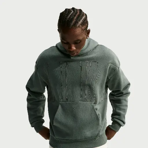 Nike Solo Fleece ruimvallende herenhoodie - Groen