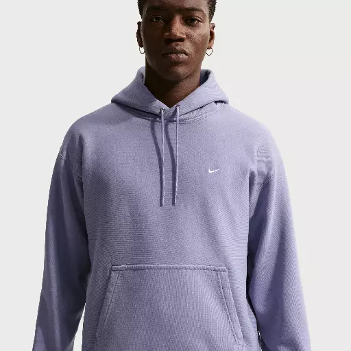 Nike Solo Swoosh hoodie voor heren - Paars