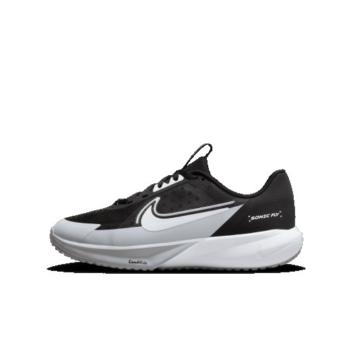 Nike Sonic Fly hardloopschoenen voor kids - Zwart