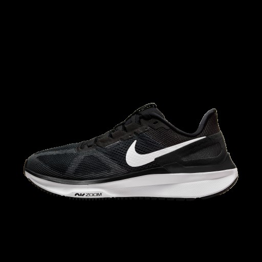 Nike Structure 25 hardloopschoenen voor dames (straat) - Zwart