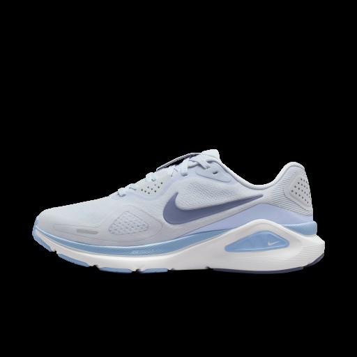 Nike Structure 26 hardloopschoenen voor dames (extra breed, straat) - Grijs
