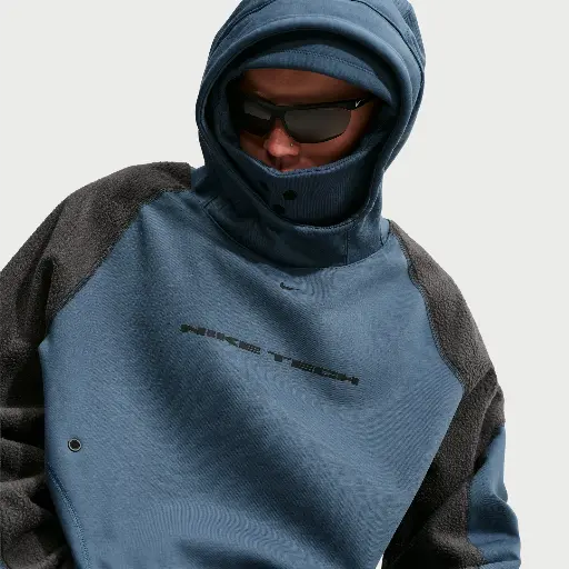 Nike Tech Boreas oversized hoodie voor heren - Blauw