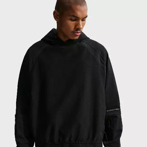 Nike Tech Dri-FIT Shori knit utility hoodie voor heren - Zwart