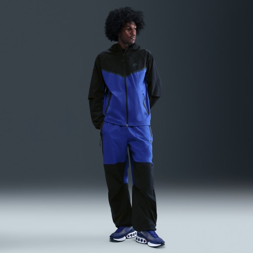 Nike Tech geweven oversized herenbroek - Blauw