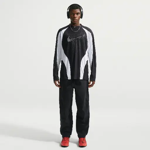 Nike Tech Helios Dri-FIT herenbroek met open zoom - Zwart