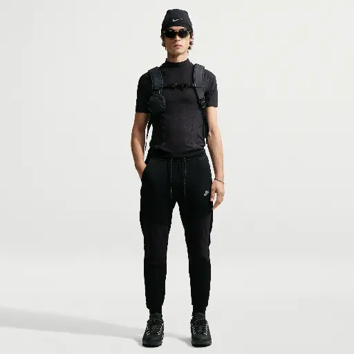 Nike Tech joggingbroek van fleece voor heren - Zwart