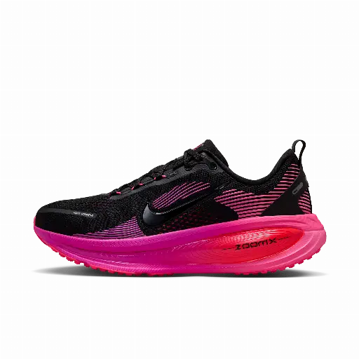 Nike Vomero 18 hardloopschoenen voor dames (straat) - Zwart