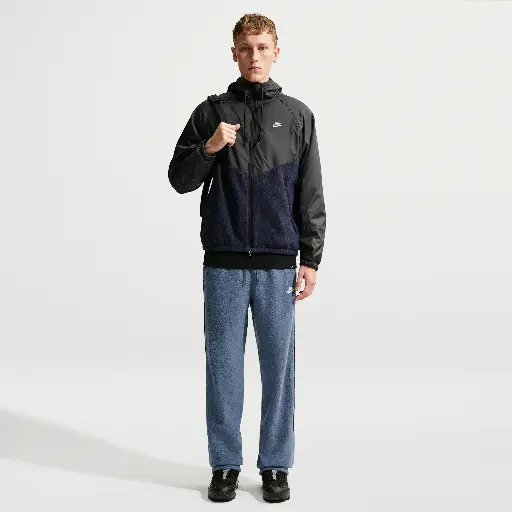 Nike Windrunner ruimvallende Therma-FIT herenbroek - Blauw
