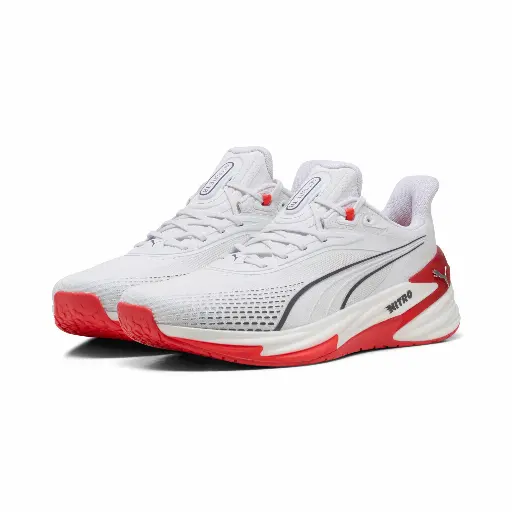 PUMA Activate NITRO™ uniseks sportschoenen, Rood/Wit