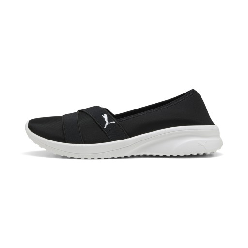 PUMA Adelina 2 sneakers voor Dames, Zwart/Wit