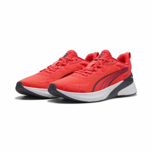 PUMA Agile Lite uniseks sportschoenen, Rood/Wit