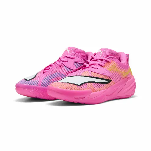 PUMA All-Pro NITRO™ 2 Showtime basketbalschoenen uniseks, Roze/Groen