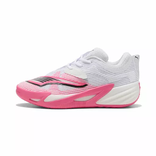 PUMA All-Pro NITRO™ 2 uniseks basketbalschoenen, Roze/Zwart/Wit