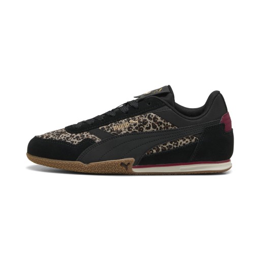 PUMA Bella Donna Animal Flair sneakers voor Dames, Zwart/Grijs