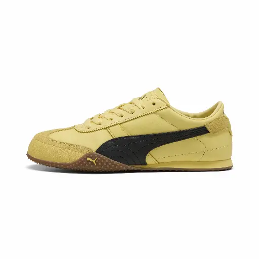 PUMA Bella leren sneakers voor Dames, Zwart