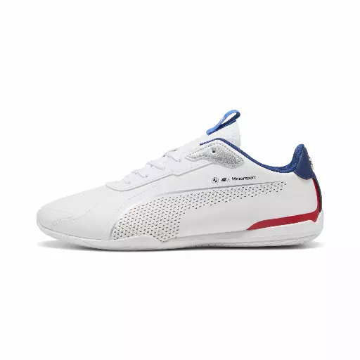 PUMA BMW M Motorsport Neo Cat 3.0 uniseks sneakers, Wit/Zilver