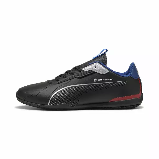 PUMA BMW M Motorsport Neo Cat 3.0 uniseks sneakers, Zwart/Zilver