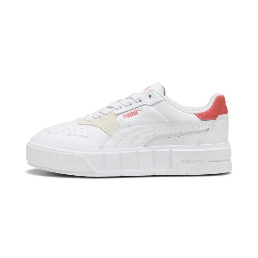 PUMA Cali Court Match sneakers voor Dames, Roze/Wit