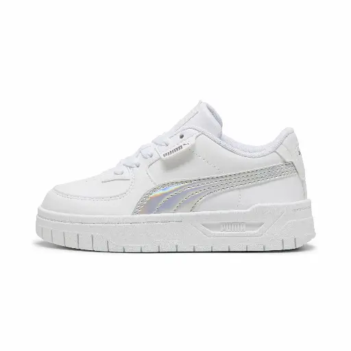 PUMA Cali Dream iriserende sneakers voor Dames, Wit/Zilver