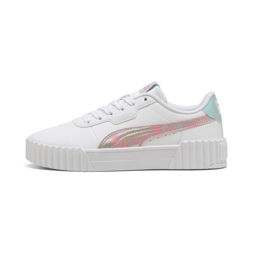 PUMA Carina 3.0 Space Belle Sneakers voor Dames, Roze/Wit