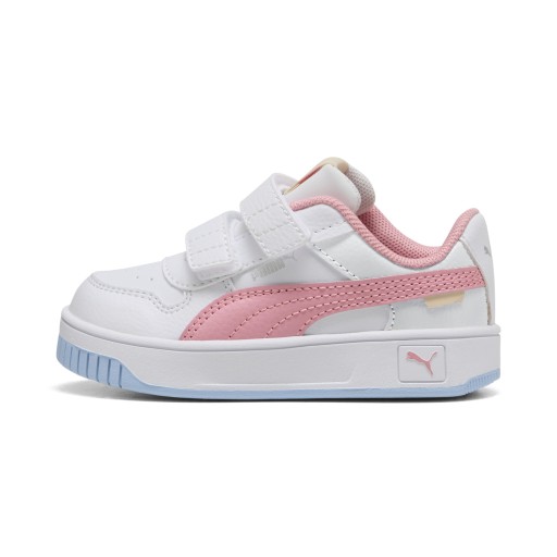 PUMA Carina Street sneakers voor Dames, Roze/Rood/Wit
