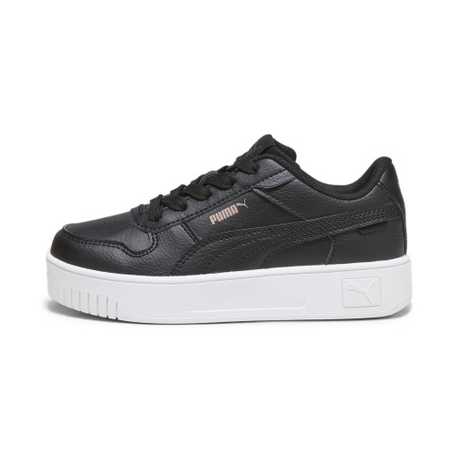 PUMA Carina Street sneakers voor Dames, Roze/Zwart/Goud