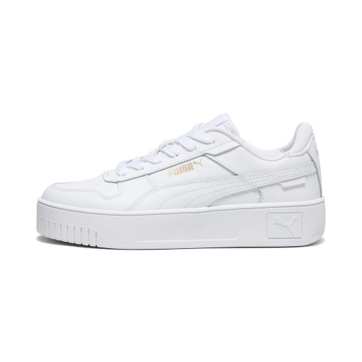 PUMA Carina Street sneakers voor Dames, Wit/Goud