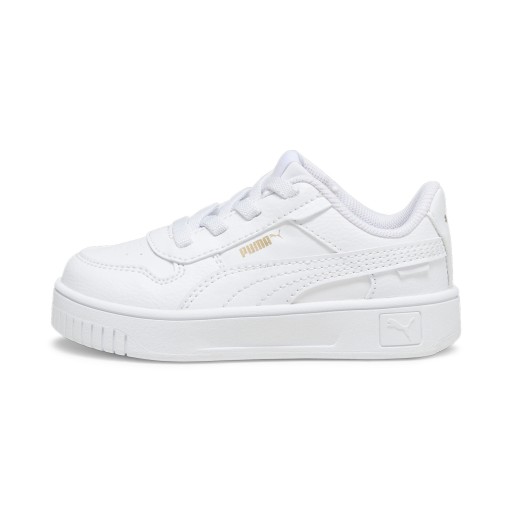 PUMA Carina Street sneakers voor Dames, Wit/Goud