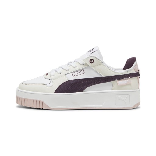 PUMA Carina Street VTG sneakers voor Dames, Grijs/Wit