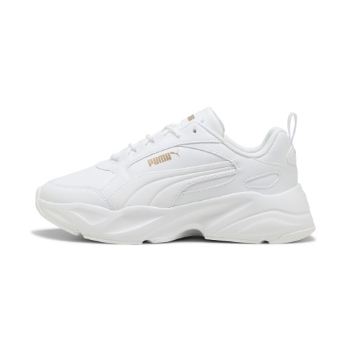 PUMA Cassia 2.0 sneakers voor Dames, Wit/Goud