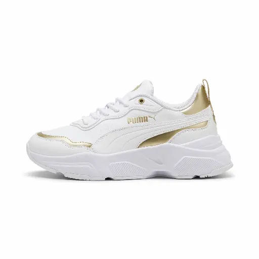 PUMA Cassia Rose Metallic Dream sneakers voor Dames, Wit/Goud
