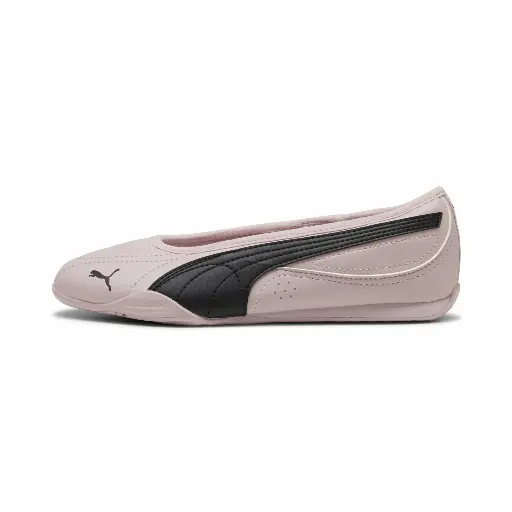 PUMA Catch Soleil ballerinasneakers voor Dames, Roze/Zwart