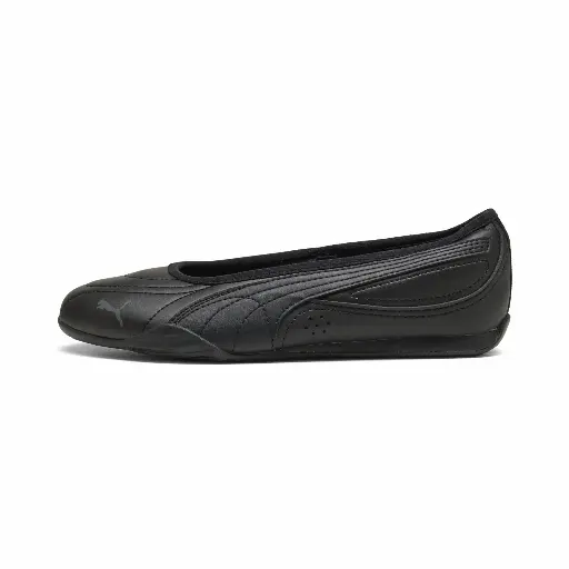 PUMA Catch Soleil ballerinasneakers voor Dames, Zwart/Grijs