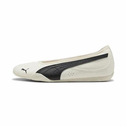 PUMA Catch Soleil ballerinasneakers voor Dames, Zwart/Wit