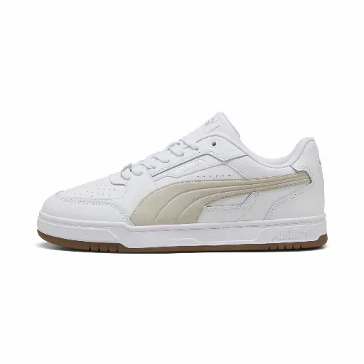 PUMA Caven III Plus-sneakers uniseks, Wit/Zilver