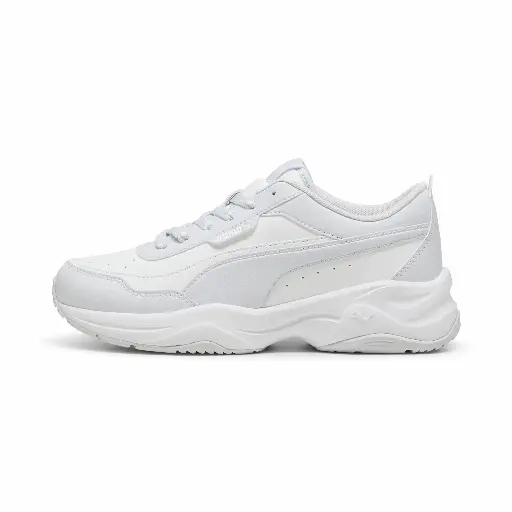 PUMA Cilia Mode sportschoenen voor Dames, Wit/Zilver