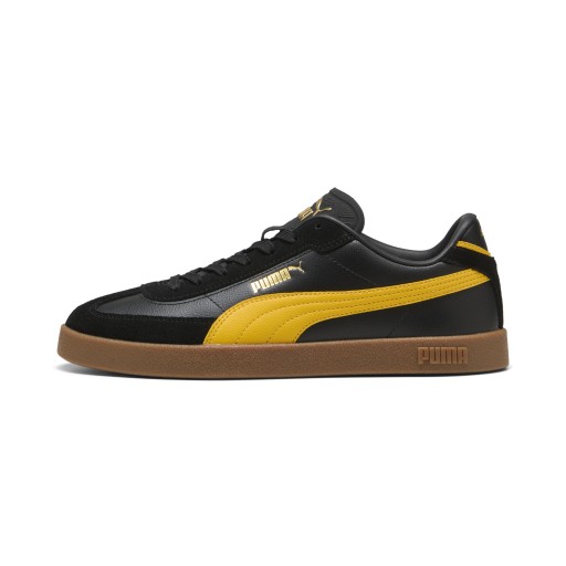 PUMA Club II Era unisex sneakers, Zwart/Geel